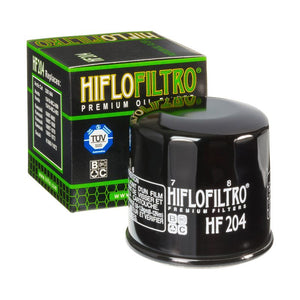 Hiflo : HF204 : Honda Kawasaki Suzuki Triumph Yamaha : Oil Filter