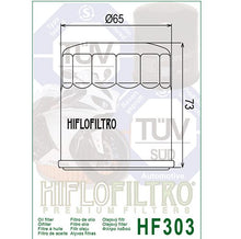 Load image into Gallery viewer, Hiflo : HF303 : Honda Kawasaki Polaris Victory Yamaha : Oil Filter