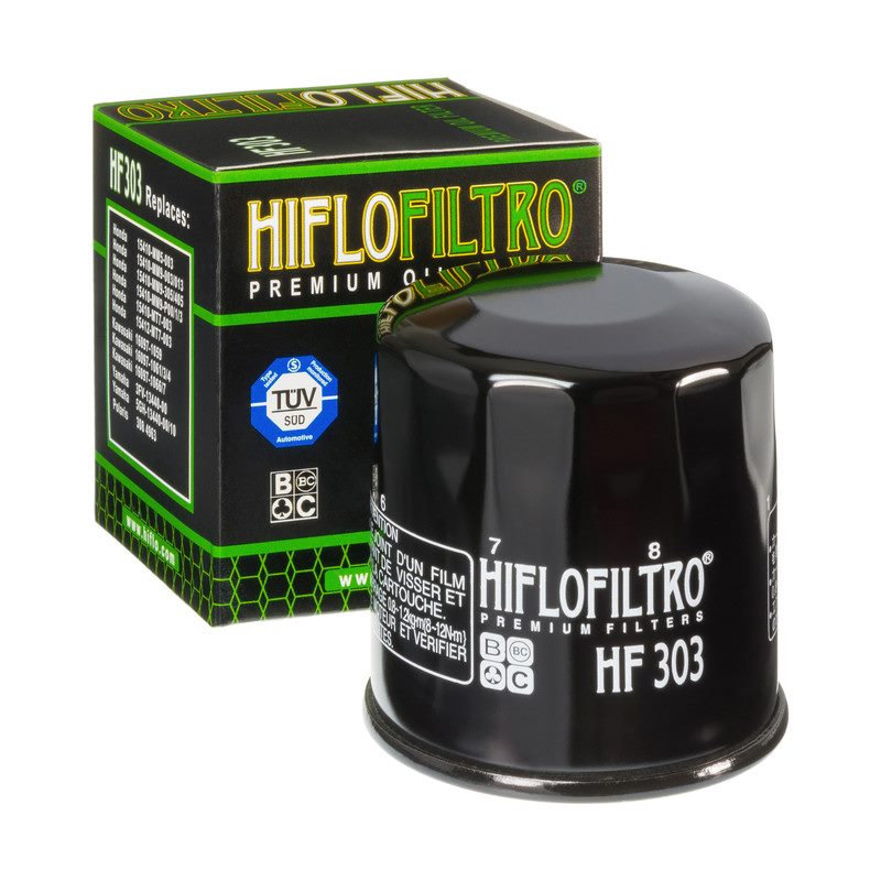 Hiflo HF303 Premium Oil Filter - Honda Kawasaki Polaris Victory Yamaha