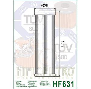 Hiflo : HF631 : Beta : Oil Filter