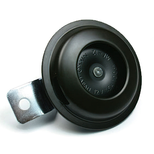 Nikko 12V Horn - 100db - 75mm - Black