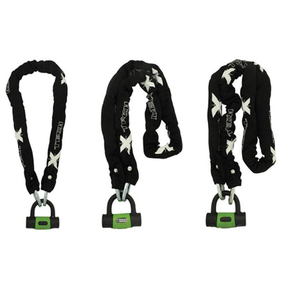 X-Tech Heavy Duty Chain Lock - 1mtr x 9.5mm