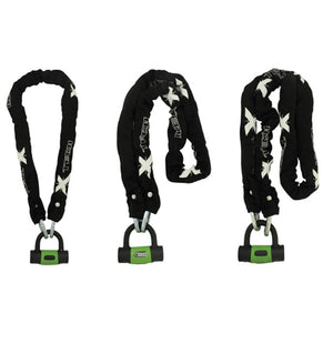 X-Tech Heavy Duty Chain Lock - 2mtr x 9.5mm