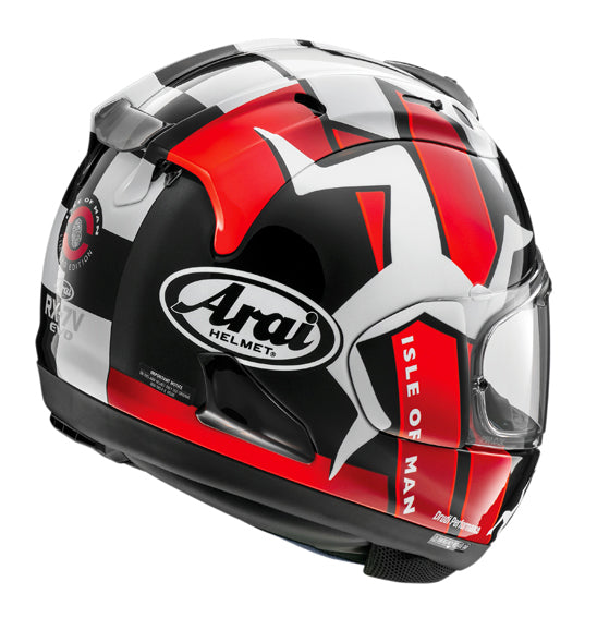 Arai RX-7V EVO Helmet - IOM TT 2022 Limited Edition