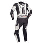 Ixon Jackal 1 Piece Race Suit - Black/White