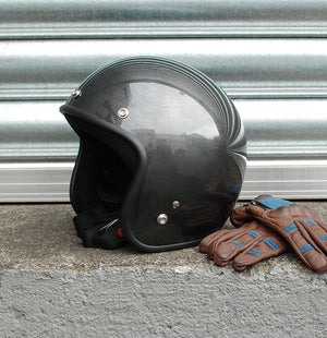 FFM Jetpro2 Low Rider Helmet - Scratched Metal