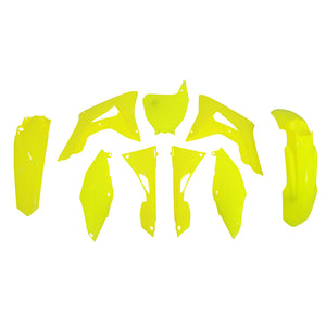 Rtech Plastic Kit - Honda CRF450R 19-20 CRF250R 19-21 - Neon Yellow