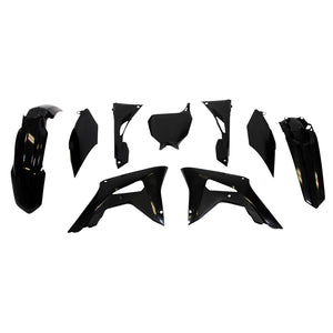 Rtech Plastic Kit - Honda CRF450 17-18 CRF250R 18 - Black