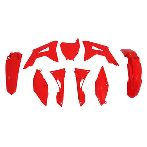 Rtech Plastic Kit - Honda CRF450R 19-20 CRF250R 19-21 - CR Red
