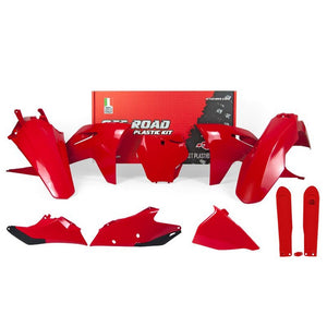 Rtech Plastic Kit - Gasgas MC125-450 EX250-450  21-23 - Red