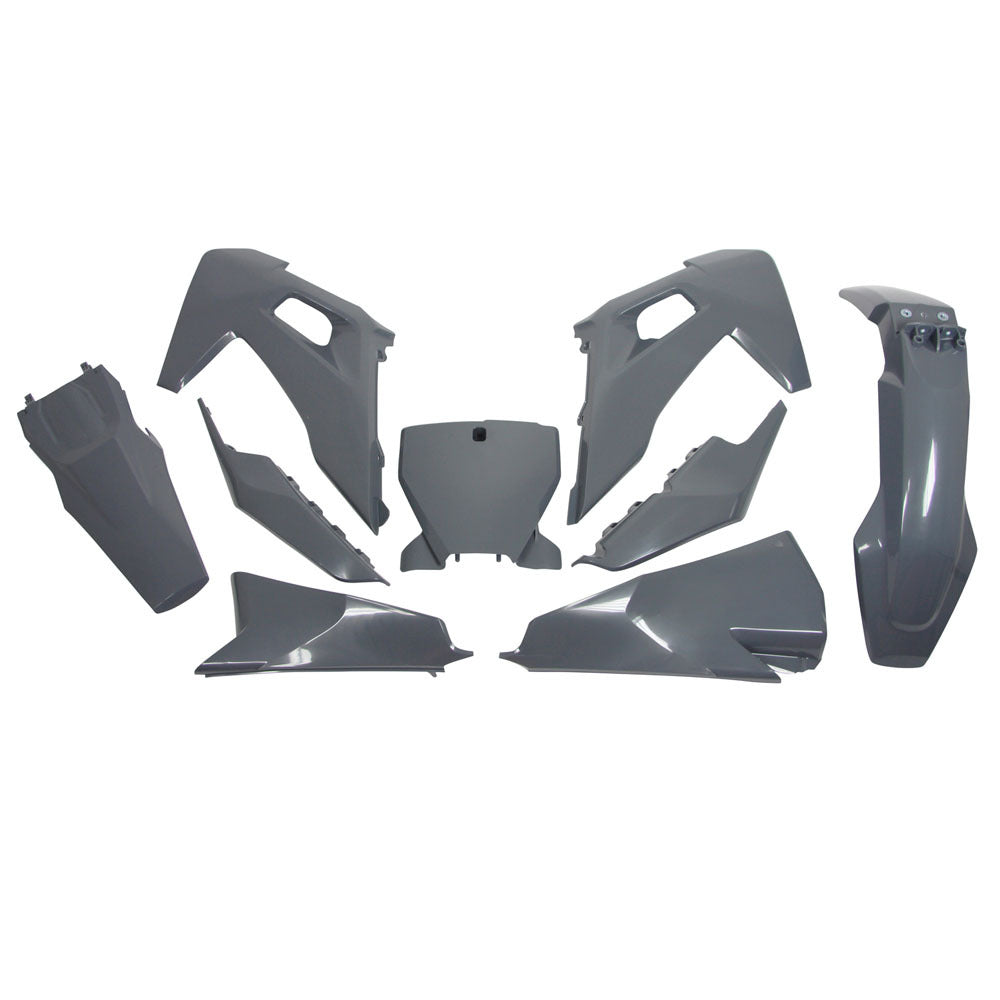 Rtech Plastic Kit - Husqvarna FC FX TC TX 19-22 - Quantum Grey