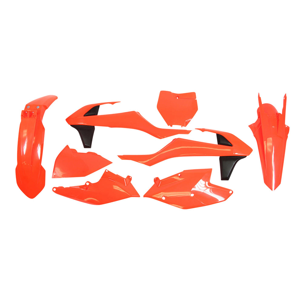Rtech Plastic Kit - KTM SX SXF XC XCF 16-18 - Neon Orange