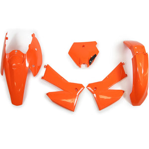 Rtech Plastic Kit - KTM 125-525 SX SXF EXC EXCF 05-07 - Orange