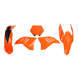 Rtech Plastic Kit - KTM 125-450 SX SXF EXC EXCF 07-11 - Orange