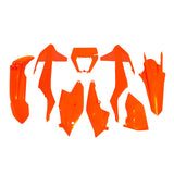 Rtech Plastic Kit - KTM 125-500 XCW EXCF XCFW 17-19 - Orange