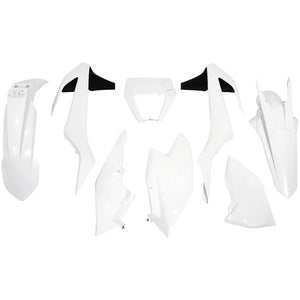 Rtech Plastic Kit - KTM 250-500 EXC EXCF 17-19 - White