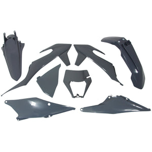 Rtech Plastic Kit - KTM 150-500 EXC EXCF 20-23 - Quantum Grey