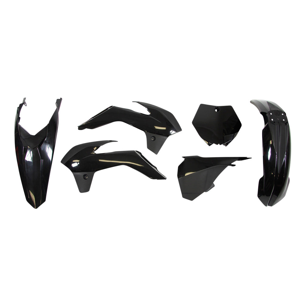 Rtech Plastic Kit - KTM 85SX 13-17 - Black