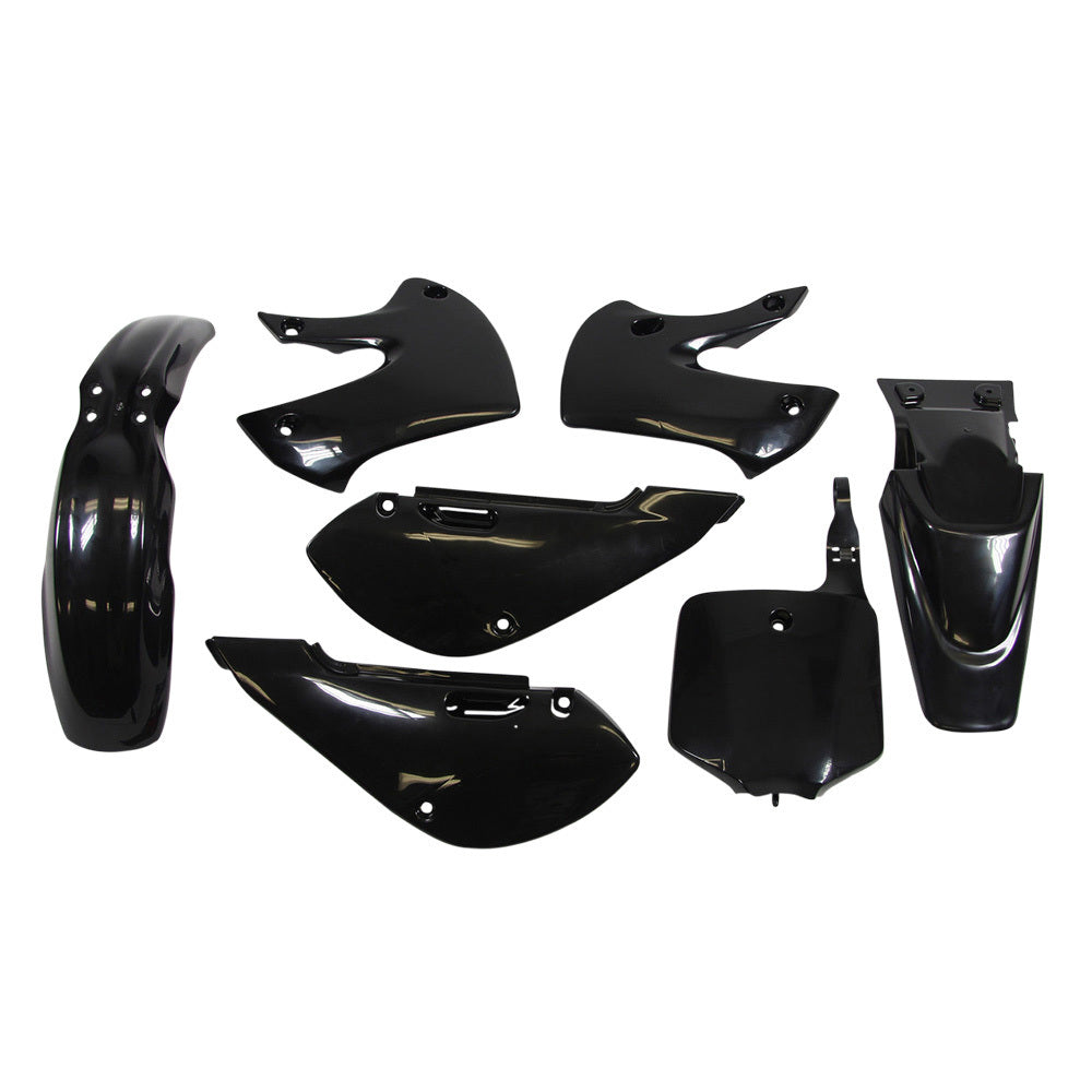 Rtech Plastic Kit - Kawasaki KX65 01-13 - Black