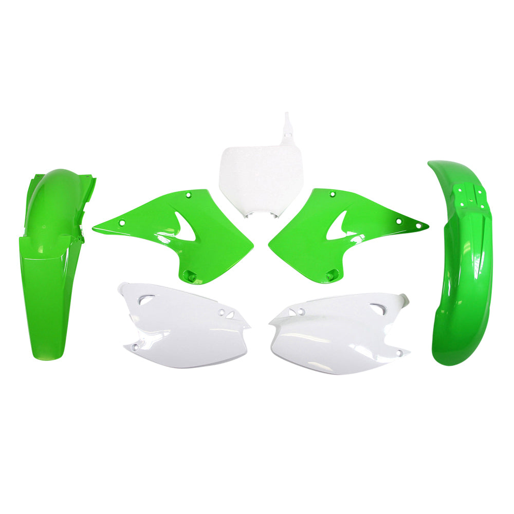 Rtech Plastic Kit - Kawasaki KX125 KX250 03-08 - OEM