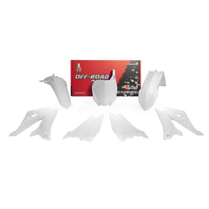 Rtech Plastic Kit - YZ125-250 22-24 YZ125-250X 23-34 - white