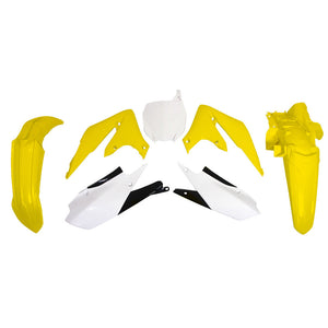 Rtech Plastic Kit - Yamaha YZF250 19-22 YZF450 18-22  - Yellow White