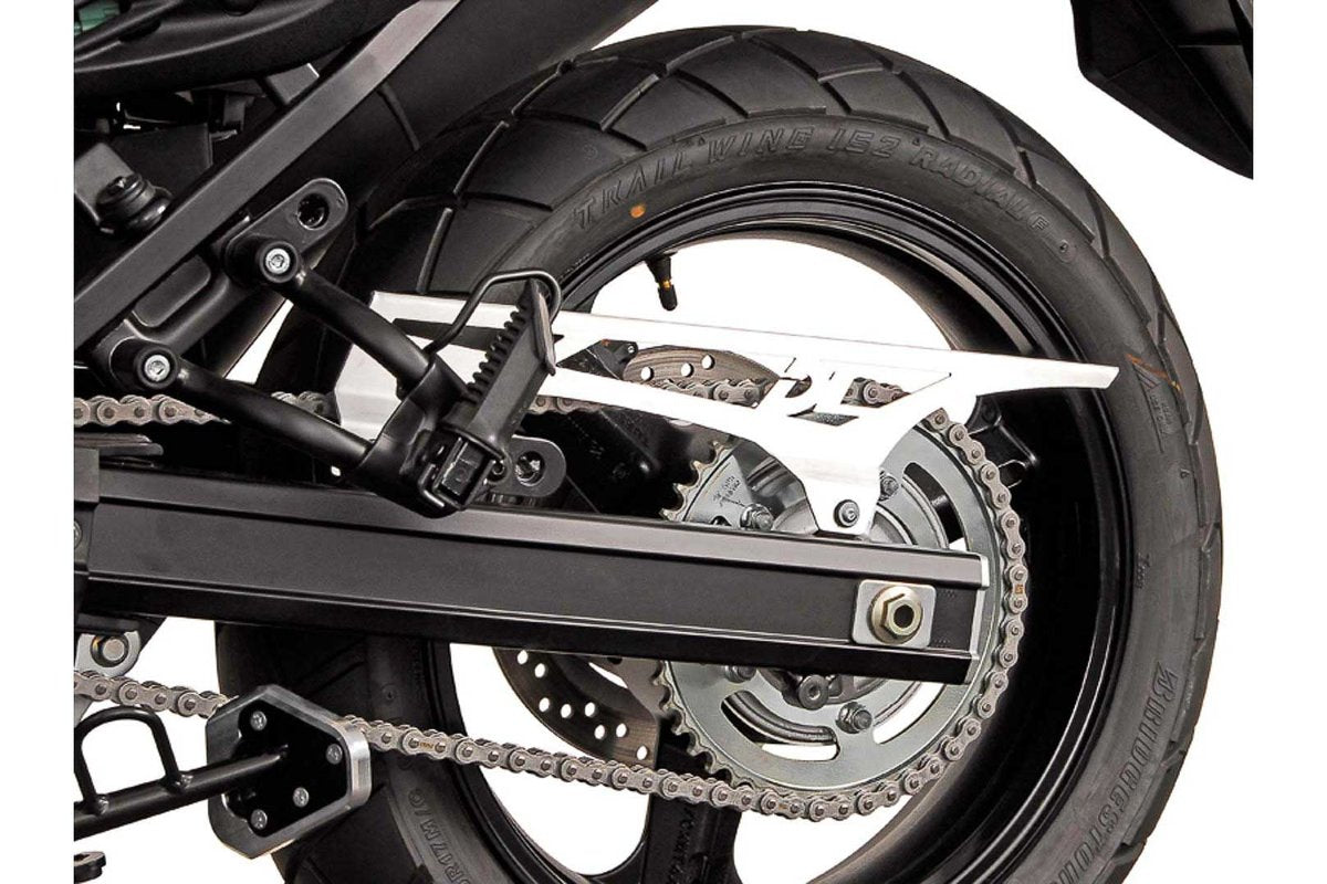 CHAIN GUARD SW MOTECH SUZUKI DL650 V STROM 04-21 DL1000 V STROM 14-19 SILVER