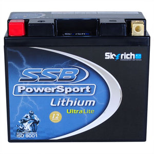 SSB LFP12B-4 Lithium Ultralite Motorcycle Battery - YT12B4
