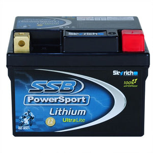 SSB LFPZ7-S Lithium Ultralite Motorcycle Battery - YTX5LBS