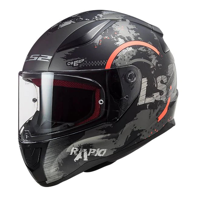 LS2 : Small : Rapid Helmet : Circle Matt Titanium