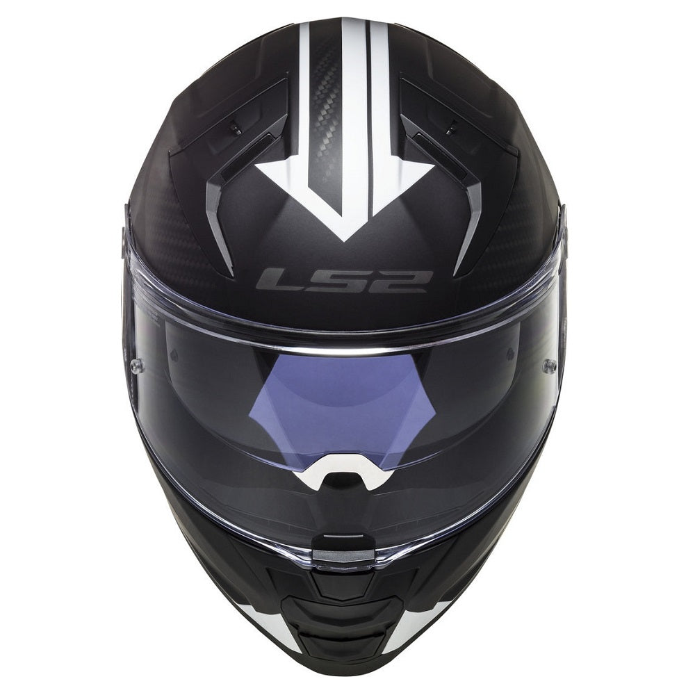 LS2 X-Small Vector 2 Helmet - Splitter Black/White