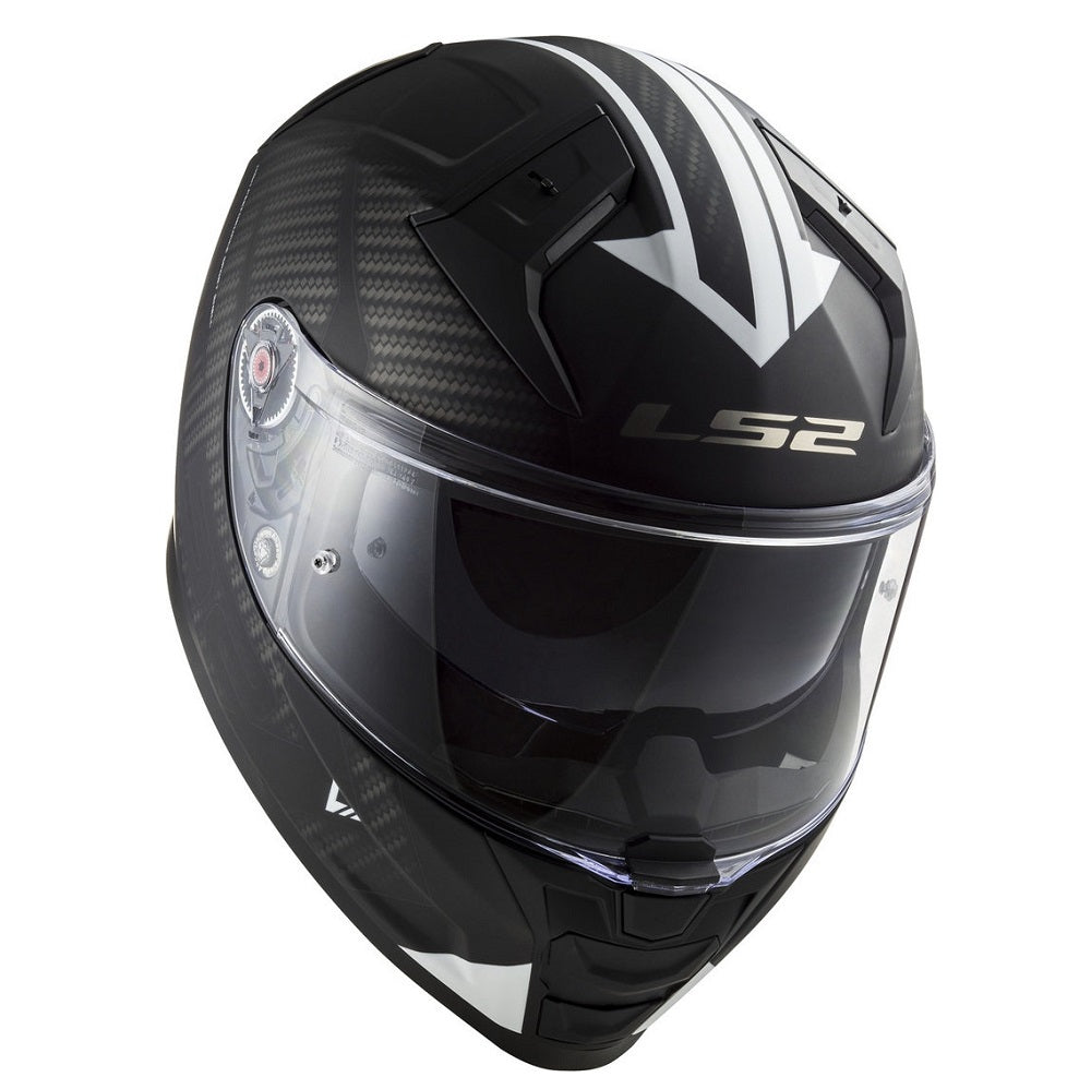 LS2 X-Small Vector 2 Helmet - Splitter Black/White