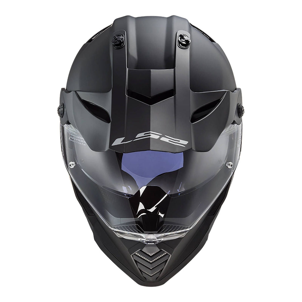LS2 : X-Large : Adventure Helmet : Pioneer Evo : Matt Black