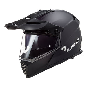 LS2 : X-Large : Adventure Helmet : Pioneer Evo : Matt Black