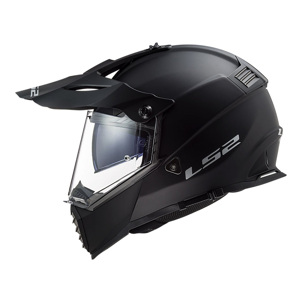 LS2 : X-Large : Adventure Helmet : Pioneer Evo : Matt Black