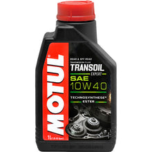 Load image into Gallery viewer, Motul 10W40 Transoil Expert Semi Synthetic - 1 Litre