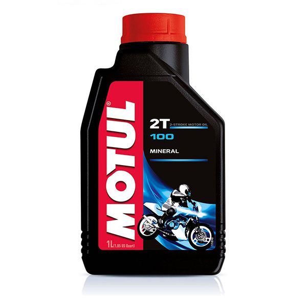 Motul 100 2T Oil - Mineral - 1 Litre