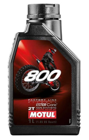 Motul 800 2T Oil - Full Synthetic - 1 Litre