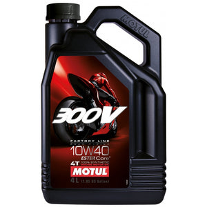 Motul 10W40 300V Road Racing Full Synthetic Oil - 4 Litre