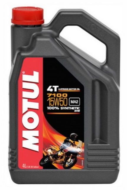 Motul 15W50 7100 Full Synthetic Oil - 4 LITRE