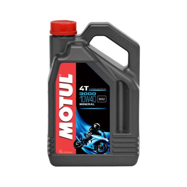 Motul 3000 10W40 Mineral Oil - 4 Litre