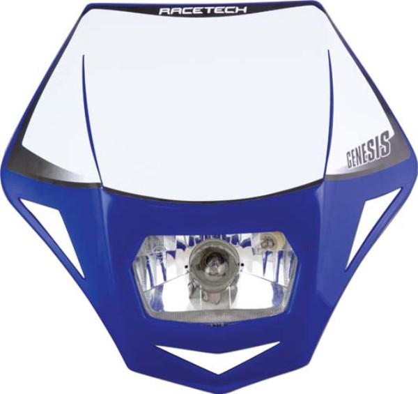 Rtech Genesis Headlight - Universal Street Legal - YZ Blue