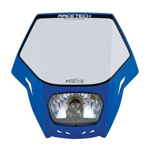 Rtech Matrix Headlight - Universal - Street Legal - TM Blue