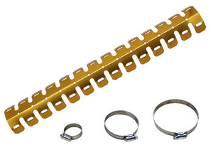 Psychic Exhaust Pipe Guard - Universal 2 Stroke Gold