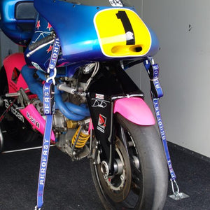 Aerofast 37mm Karabiner Tie Downs - Pair - Black