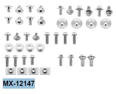 BODY PANEL FASTENER BOLT KIT PSYCHIC HONDA CRF250R 10-13 CFR450R 09-12