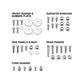 BODY PANEL FASTENER BOLT PACK PSYCHIC SUZUKI RM125 RM250 01-08