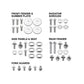 BODY PANEL FASTENER BOLT PACK PSYCHIC SUZUKI RMZ450 18