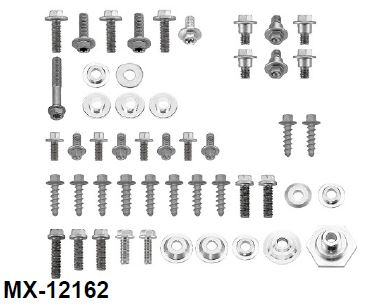 BODY PANEL FASTENER BOLT PACK PSYCHIC KTM 125SX 250SX 250SXF 350SXF 450SXF 07-10 200XC 250XC 300XC