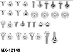 BODY PANEL FASTENER BOLT KIT PSYCHIC HONDA CRF250R 2018 CRF450R 17-20 CRF450RX 17-20 CRF250RX 19-21